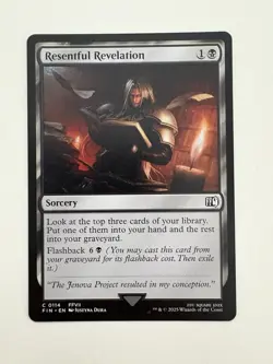 Resentful Revelation MTG Magic the Gathering Card NM Near Mint FIN - Image 1