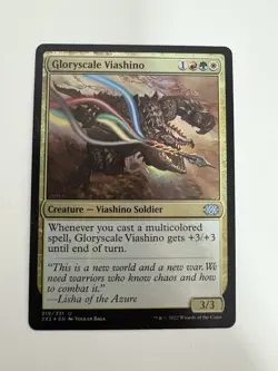 Gloryscale Viashino Foil MTG Magic the Gathering Card NM Near Mint 2X2 - Image 1