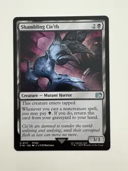 Shambling Cie’th MTG Magic the Gathering Card NM Near Mint FIN - Image 1