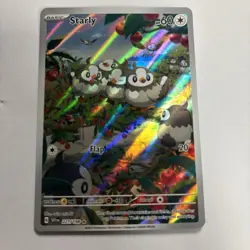 Starly 221/198 Illustration Rare Sv01: Scarlet & Violet Base Set Pokemon TCG- NM - Image 1