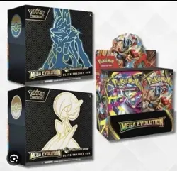 Pokemon Center Mega Evolutions ETB Set & Booster Box Preorder! SHIPS BY 9/27/25 - Image 1