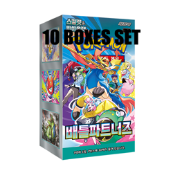 10BOXES Pokemon Card Game Scarlet Violet Expansion Battle Partners Sv9 Booster - Image 1