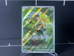 Pokemon Caterpie 172/165 Scarlet & Violet 151 ENGLISH Illustration Rare - Image 1