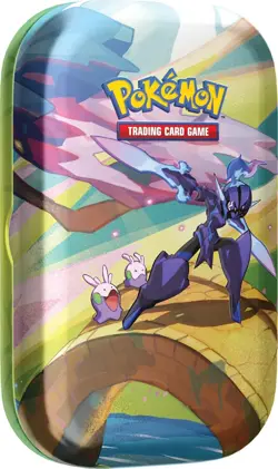 Pokemon TCG Vibrant Paldea Mini Tin Ceruledge and Goomy - Image 1