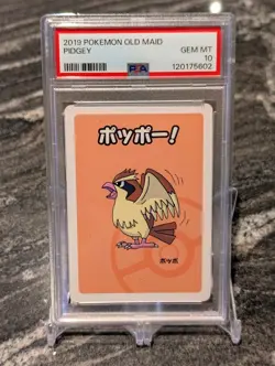 Pidgey PSA 10 Old Maid Deck Japanese 2019 Pokemon - Image 1