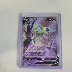 Pokemon TCG Celebi V (Alternate Full Art) 245/264 Fusion Strike Holo MINT - Image 1