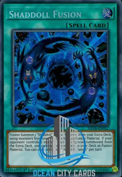 Yugioh Shaddoll Fusion SHVA-EN057 Secret Rare Near Mint 1st Edition - Image 3