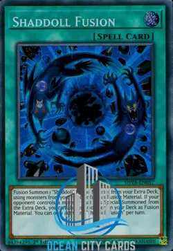 Yugioh Shaddoll Fusion SHVA-EN057 Secret Rare Near Mint 1st Edition - Image 5