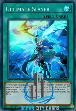 Yugioh Ultimate Slayer RA02-EN070 Super Rare 1st Edition - Image 3
