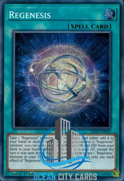 Yugioh Regenesis ALIN-EN059 Secret Rare 1st Edition - Image 3