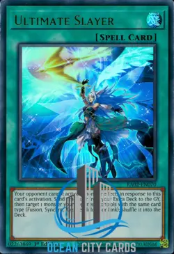 Yugioh Ultimate Slayer RA02-EN070 Ultra Rare 1st Edition - Image 3