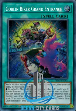 Yugioh PHNI-EN061 Goblin Biker Grand Entrance Secret Rare 1st Edition - Image 3