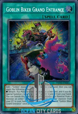 Yugioh PHNI-EN061 Goblin Biker Grand Entrance Secret Rare 1st Edition - Image 5