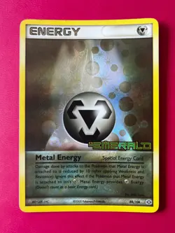 Reverse Holo Metal Energy #88 Emerald Pokemon Rare Card 2005 LP #1 - Image 1