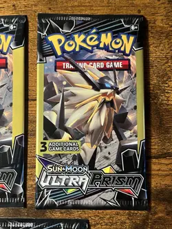 Pokemon Sun & Moon Ultra Prism 3 Card Mini Booster Packs 3 Packs - Image 3