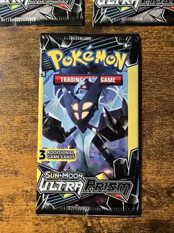 Pokemon Sun & Moon Ultra Prism 3 Card Mini Booster Packs 3 Packs - Image 4