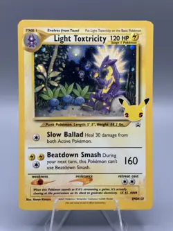 Light Toxtricity SWSH137 SWSH: Sword & Shield Promo Cards Holo - Image 1