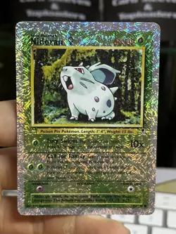 #3 Nidoran 82/110 Legendary Collection 2002 Reverse Holo Pokemon Card TCG - Image 3
