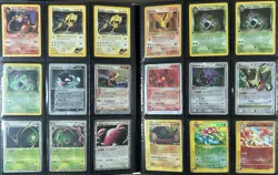 Pokemon Vintage Card Collection Lot Binder 85x Holos, WOTC, ex's, E-series - Image 1