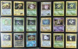 Pokemon Vintage Card Collection Lot Binder 85x Holos, WOTC, ex's, E-series - Image 3