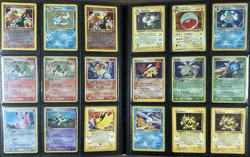 Pokemon Vintage Card Collection Lot Binder 85x Holos, WOTC, ex's, E-series - Image 5