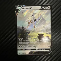 Arceus V SWSH204 SWSH: Sword & Shield Promo Cards Holo LO- NM - Image 1