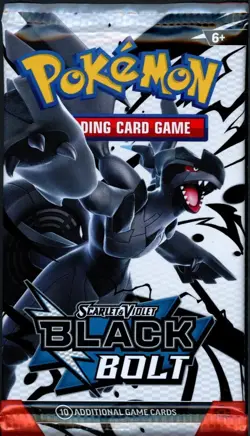 Lot of 2x Pokemon SV Black Bolt Booster Pack - 10 Cards / Pack - Image 1