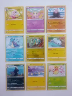 2022 McDonald Pokemon 9 Cards Lot NON-HOLO Match & Battle /No duplicate -Nm/Mint - Image 1