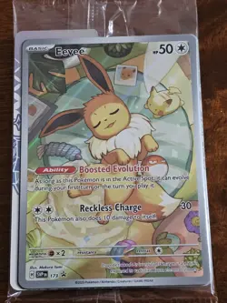 Sealed Eevee 173 Sv: Scarlet & Violet Promo Cards Holo - Image 1