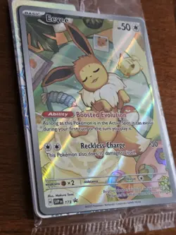 Sealed Eevee 173 Sv: Scarlet & Violet Promo Cards Holo - Image 2