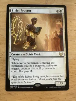 Strict Proctor Strixhaven: School of Mages Regular - Image 1