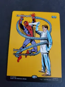 Counterspell (Borderless) Marvel Eternal-Legal Regular MTG NM EN SPM - Image 1