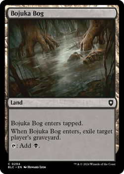MTG Magic 1x Bojuka Bog (M/NM) Commander Bloomburrow - Image 1