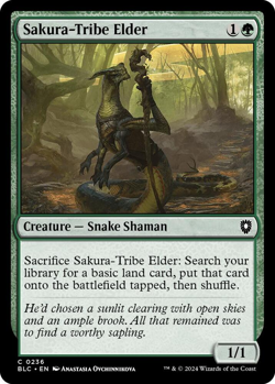 MTG Magic 1x Sakura-Tribe Elder (M/NM) Commander Bloomburrow - Image 1