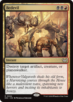 MTG Magic 1x Bedevil (M/NM) Commander Duskmourn House of Horror - Image 1