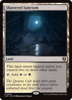 MTG magic 1x Shattered Sanctum (M/NM) Innistrad Remastered - Image 1
