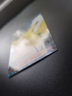 Pikachu #TV2 Topps TV Animation NM Black Logo Vintage Pokemon Card - Image 2