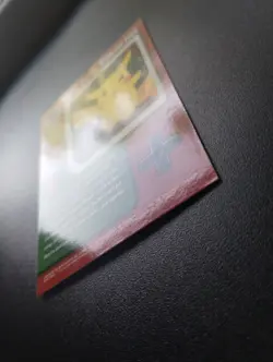 Pikachu #TV2 Topps TV Animation NM Black Logo Vintage Pokemon Card - Image 4