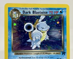 Dark Blastoise Team Rocket Holo Unlimited 3/82 WOTC Pokemon - Image 3