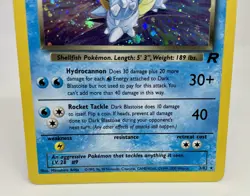 Dark Blastoise Team Rocket Holo Unlimited 3/82 WOTC Pokemon - Image 4