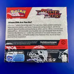 Pokemon TCG Scarlet & Violet Destined Rivals Factory SEALED Booster Box 36Pk - Image 2