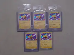 Lot of 5 Pokemon Pikachu Berkemeja Batik Promo SV-P Xatu Ver. TCG - Image 2