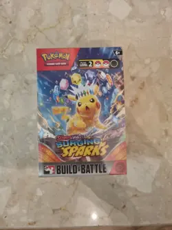 Pokemon TCG Surging Sparks Build And Battle Box Sealed Brand New - Image 1