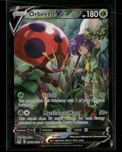 Orbeetle V TG12/TG30 Pokemon SWSH11: Lost Origin Trainer Gallery Ultra Rare NM - Image 1