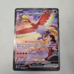 Ethans Ho-Oh EX 230/182 Pokemon TCG Destined Rivals Special Illustration Rare - Image 1