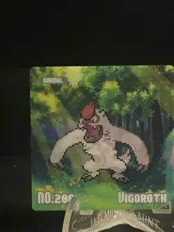 Pokemon Eif origin Gameboy Lenticular Slakoth-slaking #MM - Image 2