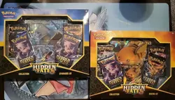 Pokemon Hidden Fates Raichu & Gyarados GX Collection Box Set Sealed NEW - Image 1