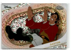 2025 Topps Chrome Disney Beauty & The Beast Mini Diamond Gaston #127 - Image 1
