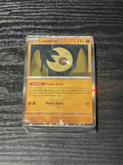 Mega Evolution Build & Battle Pokemon Deck 2025 Lunatone - Image 1