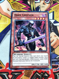 Dark Grepher lcyw-en208 1st Edition (LP) Common Yu-Gi-Oh! - Image 1